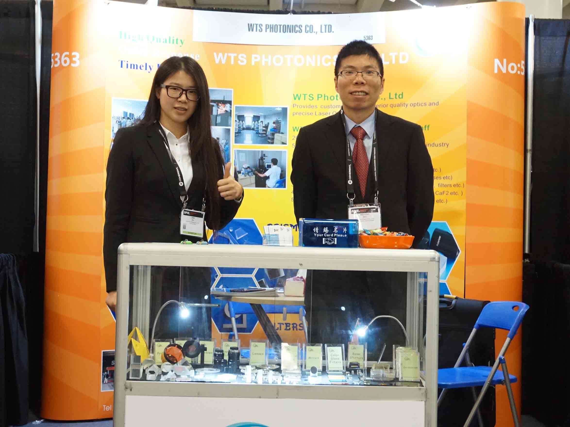 شاركت شركة WTS Photonics بنجاح في معرض SPIE Photonics West 2017